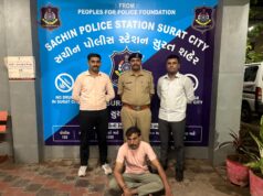 સુરત શહેર ઝોન 6 એલ.સી.બી ટીમ અને સચિન પોલીસે સંયુક્ત ઓપરેશનમાં નશાના કાળા કારોબારનો પર્દાફાશ કર્યો