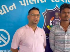 પોલીસના નામે ઉઘરાણી કરતો હોવાનો વીડિયો વાયરલ થયો હતો,કાર્યવાહીના પગલે ફરજ પરથી હટાવવામાં આવ્યો